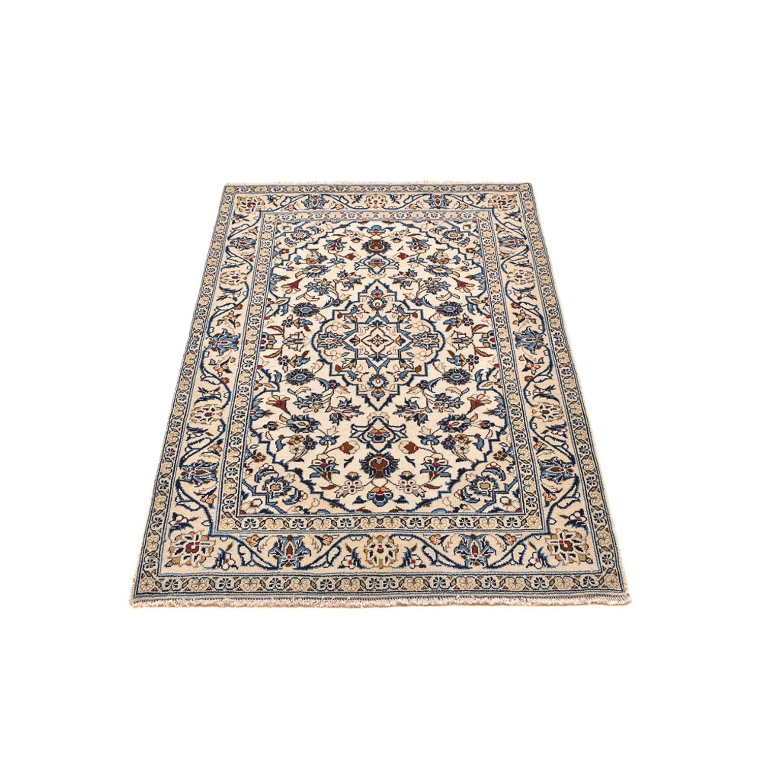 Perserteppich - Keshan - 155 x 99 cm - sand