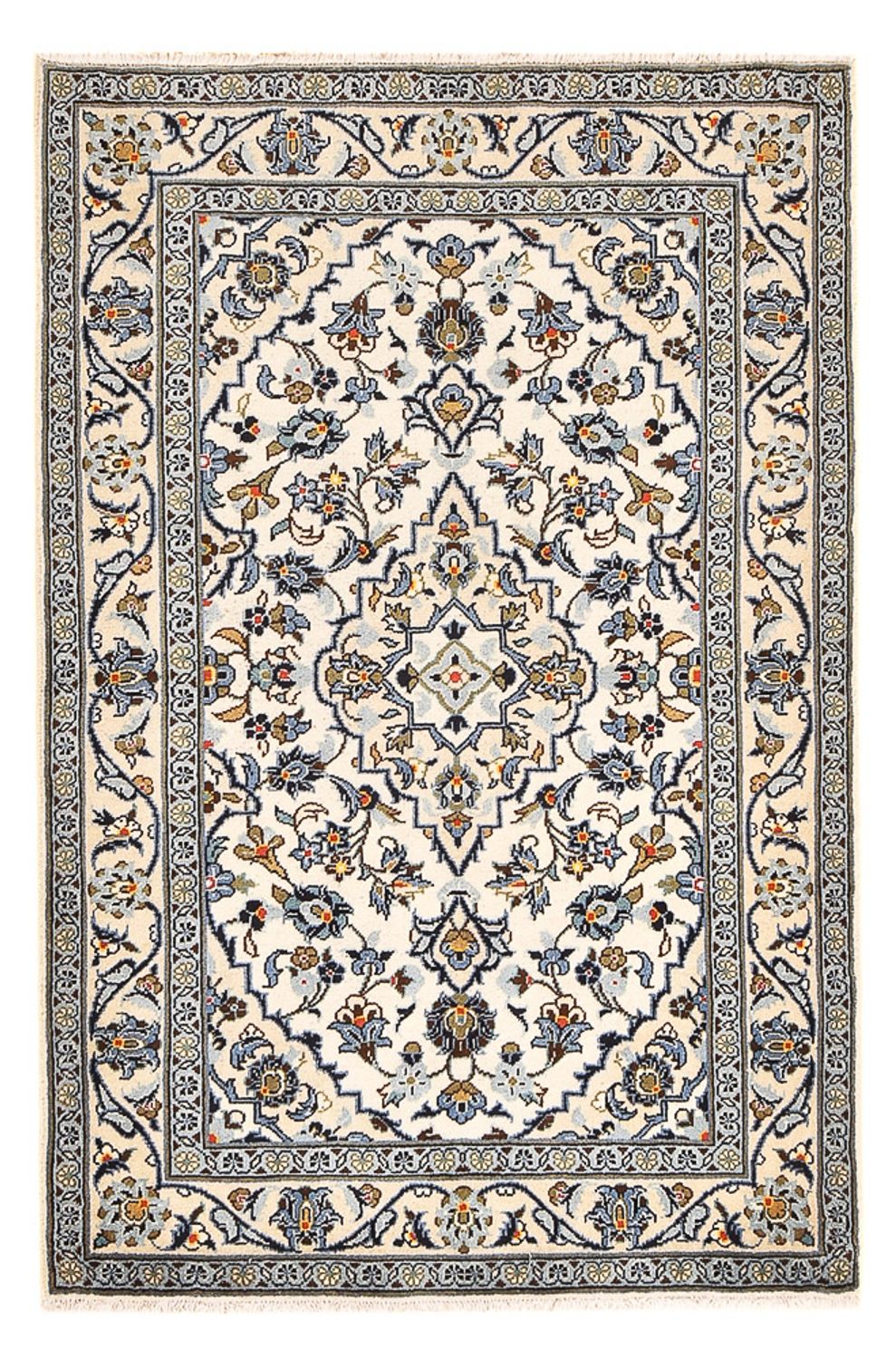 Perserteppich - Keshan - 144 x 95 cm - sand