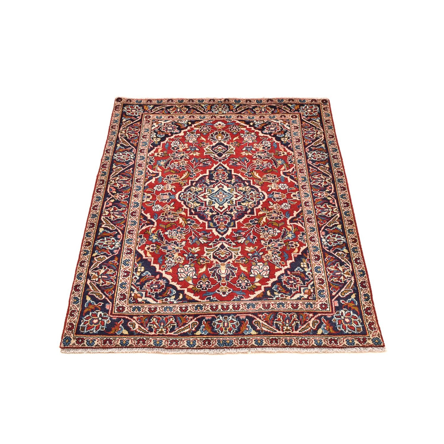 Perserteppich - Keshan - 140 x 97 cm - rot