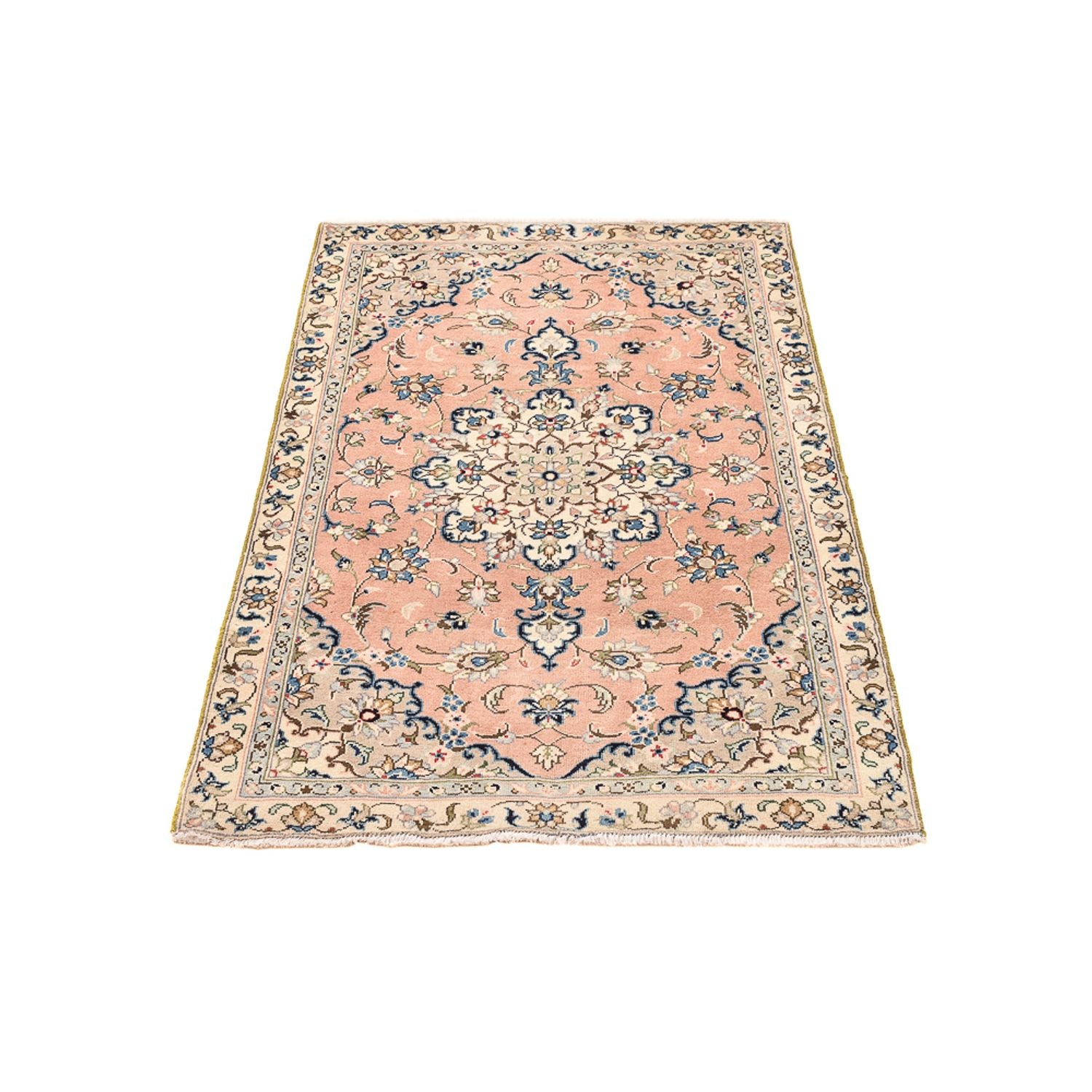 Perserteppich - Keshan - 140 x 95 cm - rosa