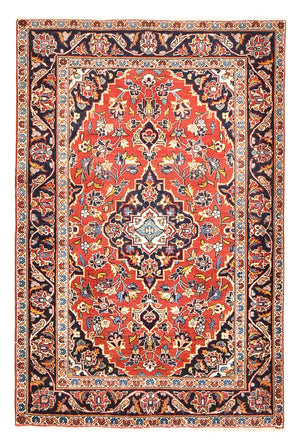 Perserteppich - Keshan - 147 x 97 cm - rot