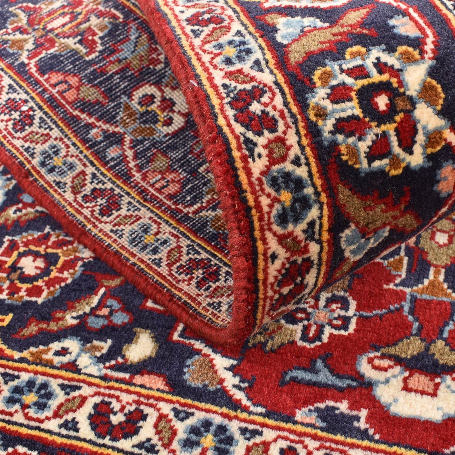 Perserteppich - Keshan - 137 x 103 cm - rot