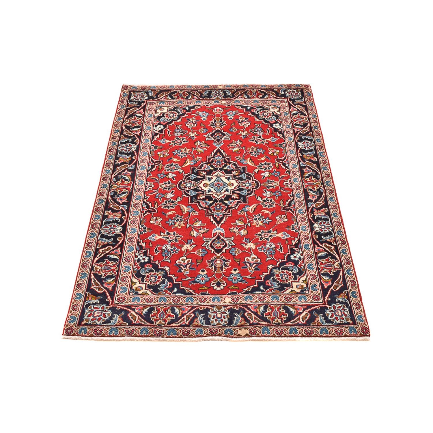 Perserteppich - Keshan - 150 x 93 cm - rot