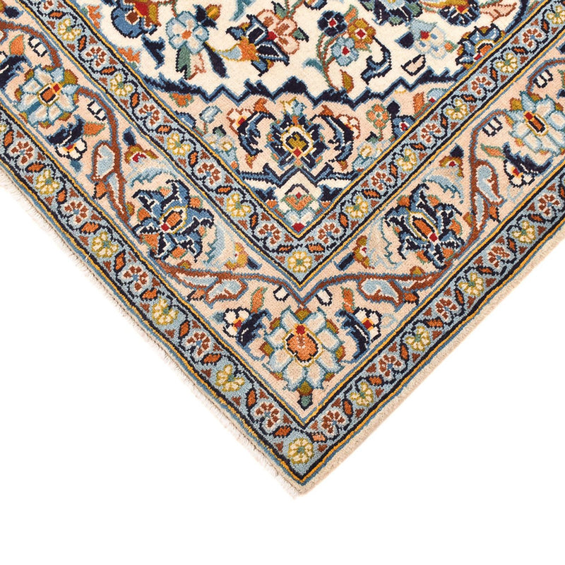 Perserteppich - Keshan - 141 x 96 cm - hellbeige