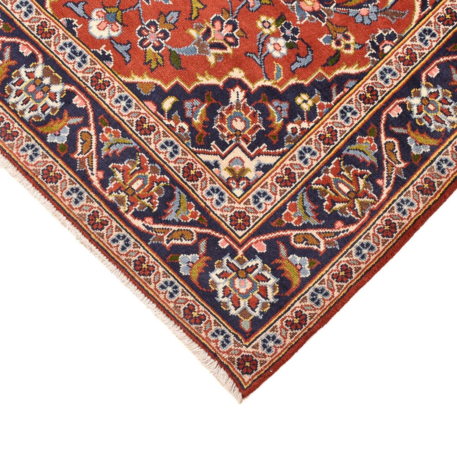 Perserteppich - Keshan - 148 x 103 cm - terrakotta