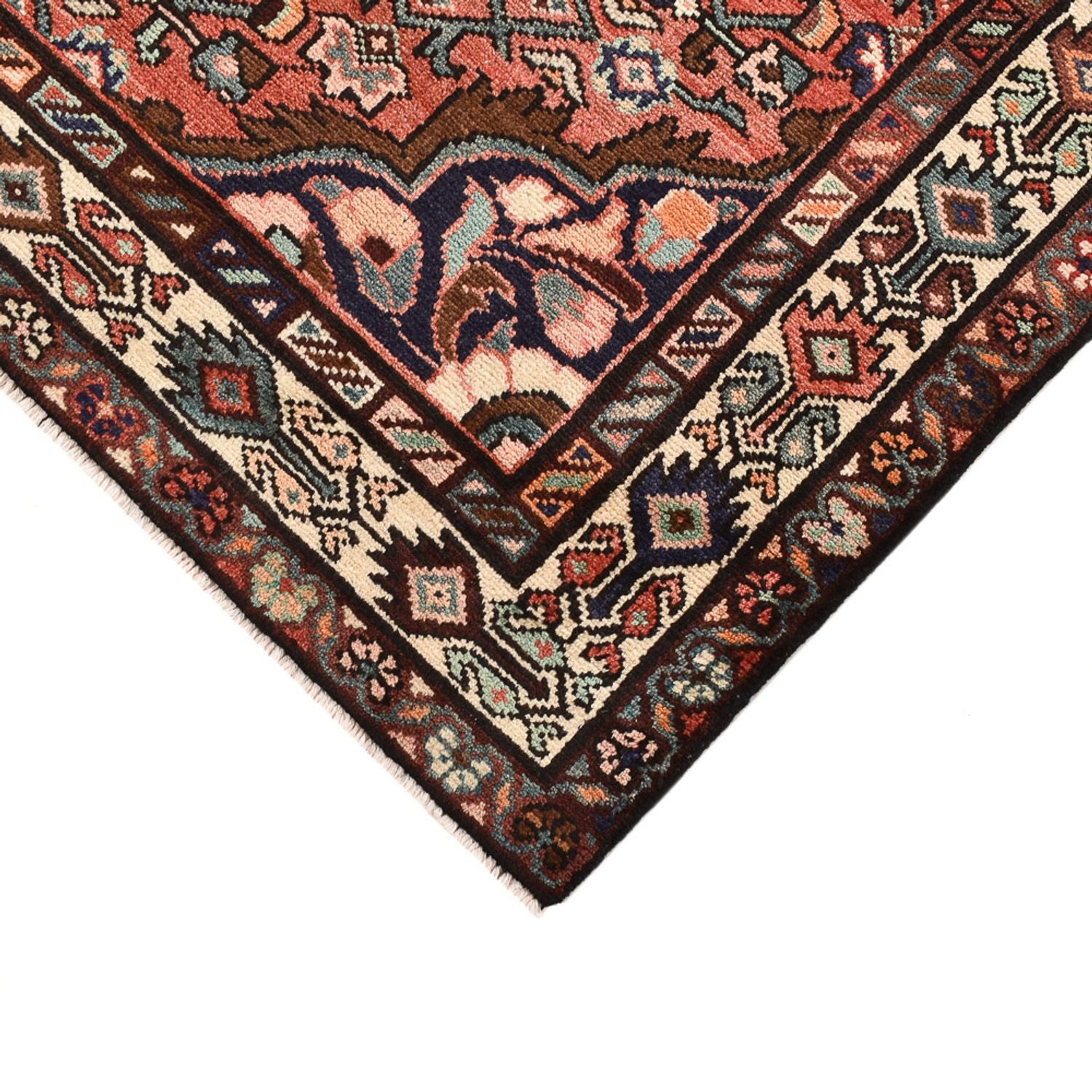 Perserteppich - Nomadic - 222 x 148 cm - hellrot