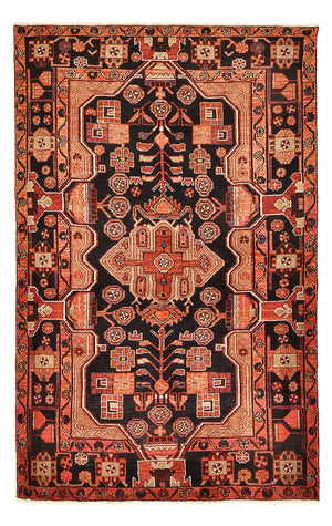 Perserteppich - Nomadic - 222 x 140 cm - hellrot