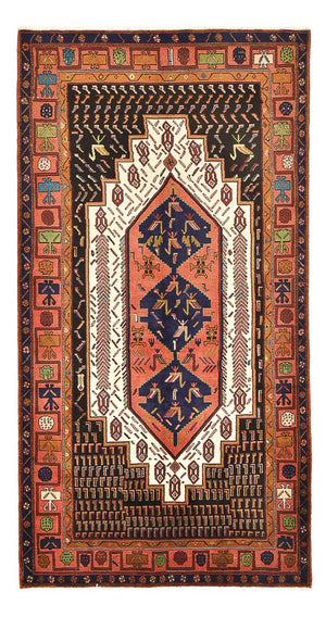 Läufer Perser - Nomadic - 283 x 147 cm - mehrfarbig