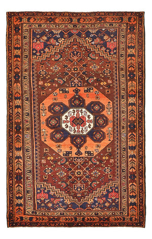 Perserteppich - Bidjar - 210 x 130 cm - dunkelrot