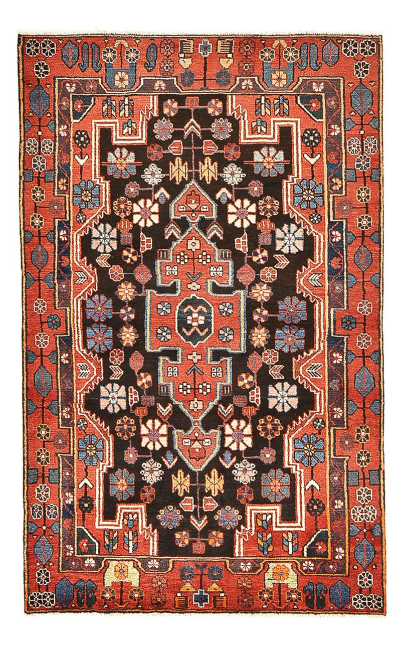 Perserteppich - Nomadic - 190 x 117 cm - dunkelblau