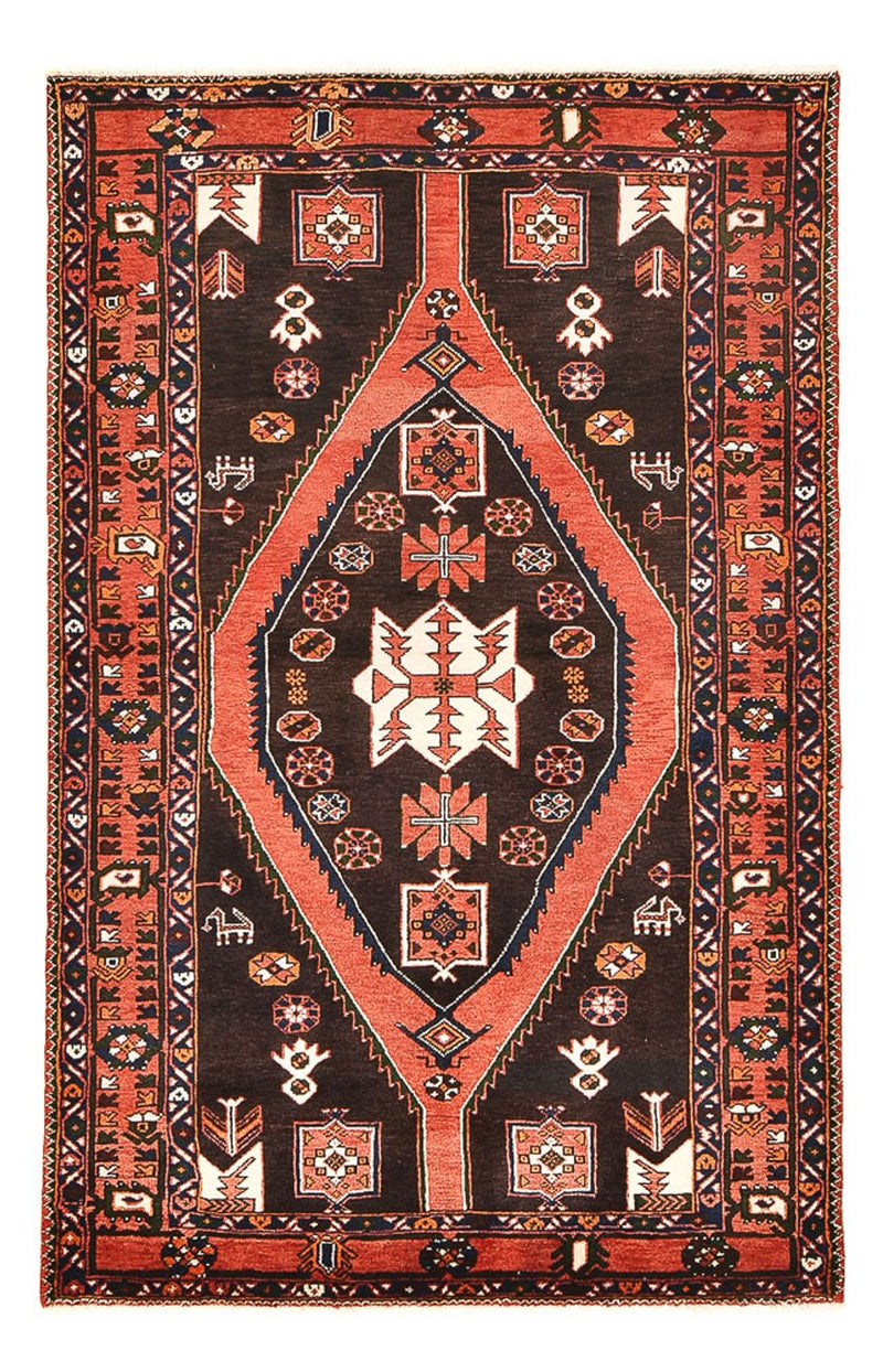 Perserteppich - Nomadic - 210 x 138 cm - mehrfarbig