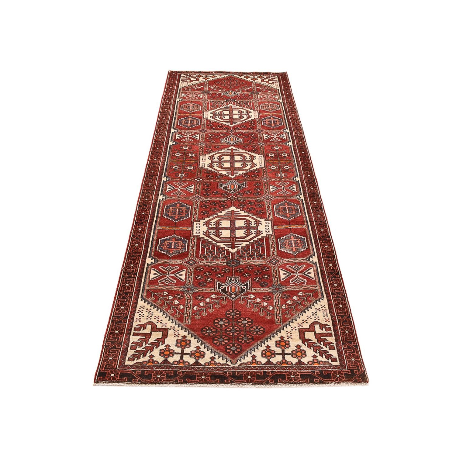 Läufer Perser - Nomadic - 297 x 103 cm - rot