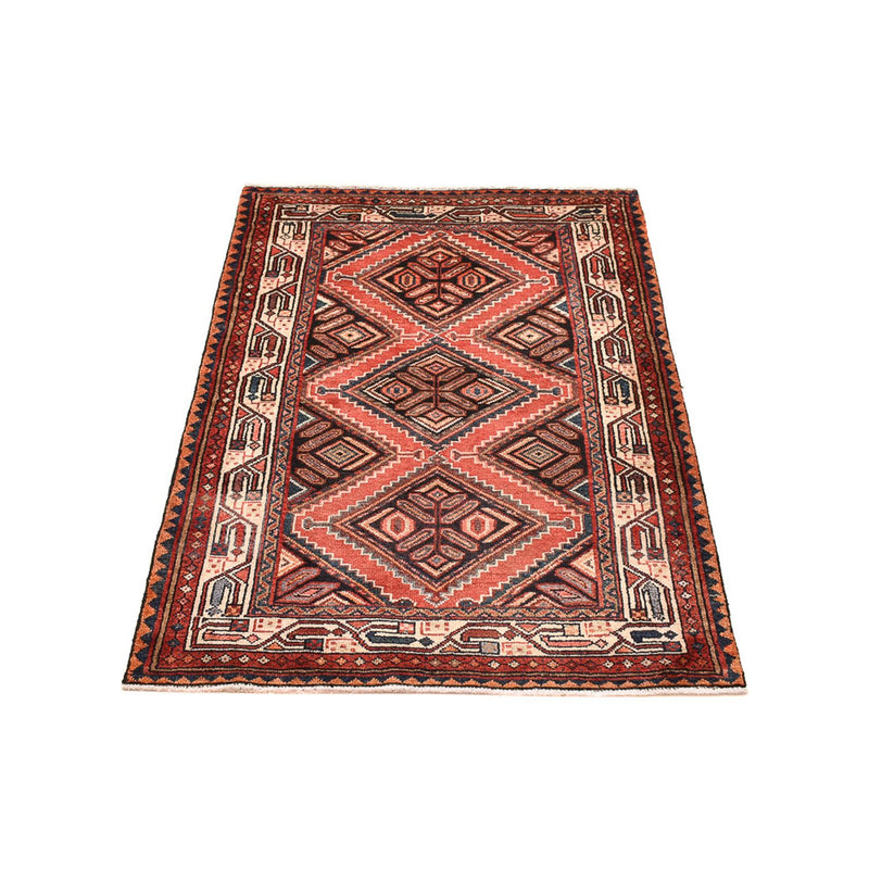 Perserteppich - Nomadic - 140 x 97 cm - hellrot