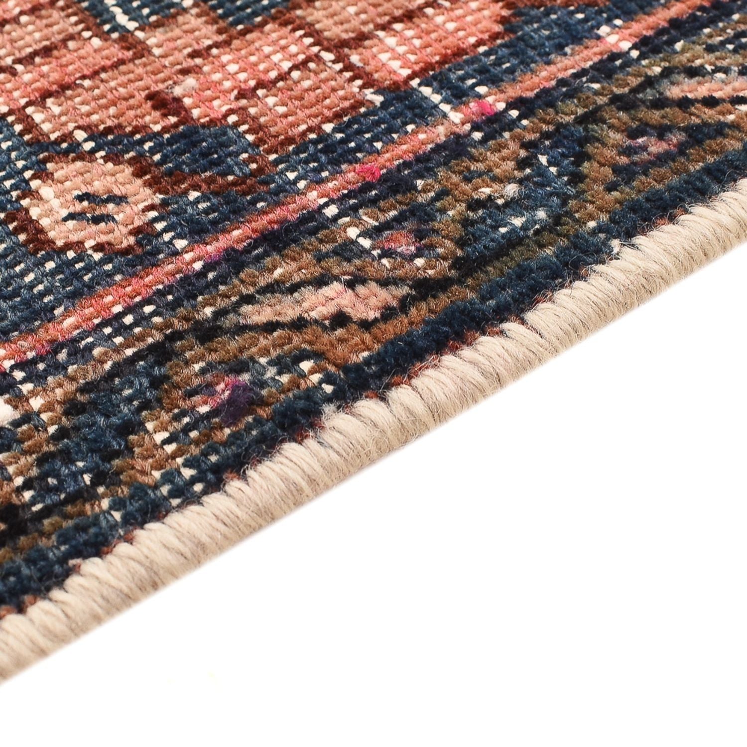 Vintage Teppich - 210 x 148 cm - dunkelbeige