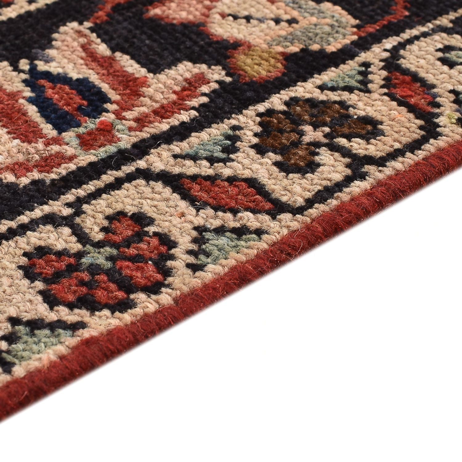 Vintage Teppich - 242 x 157 cm - rot