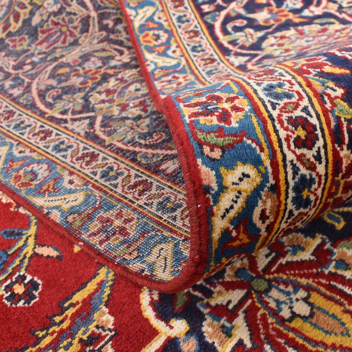 Perserteppich - Keshan - 392 x 290 cm - rot