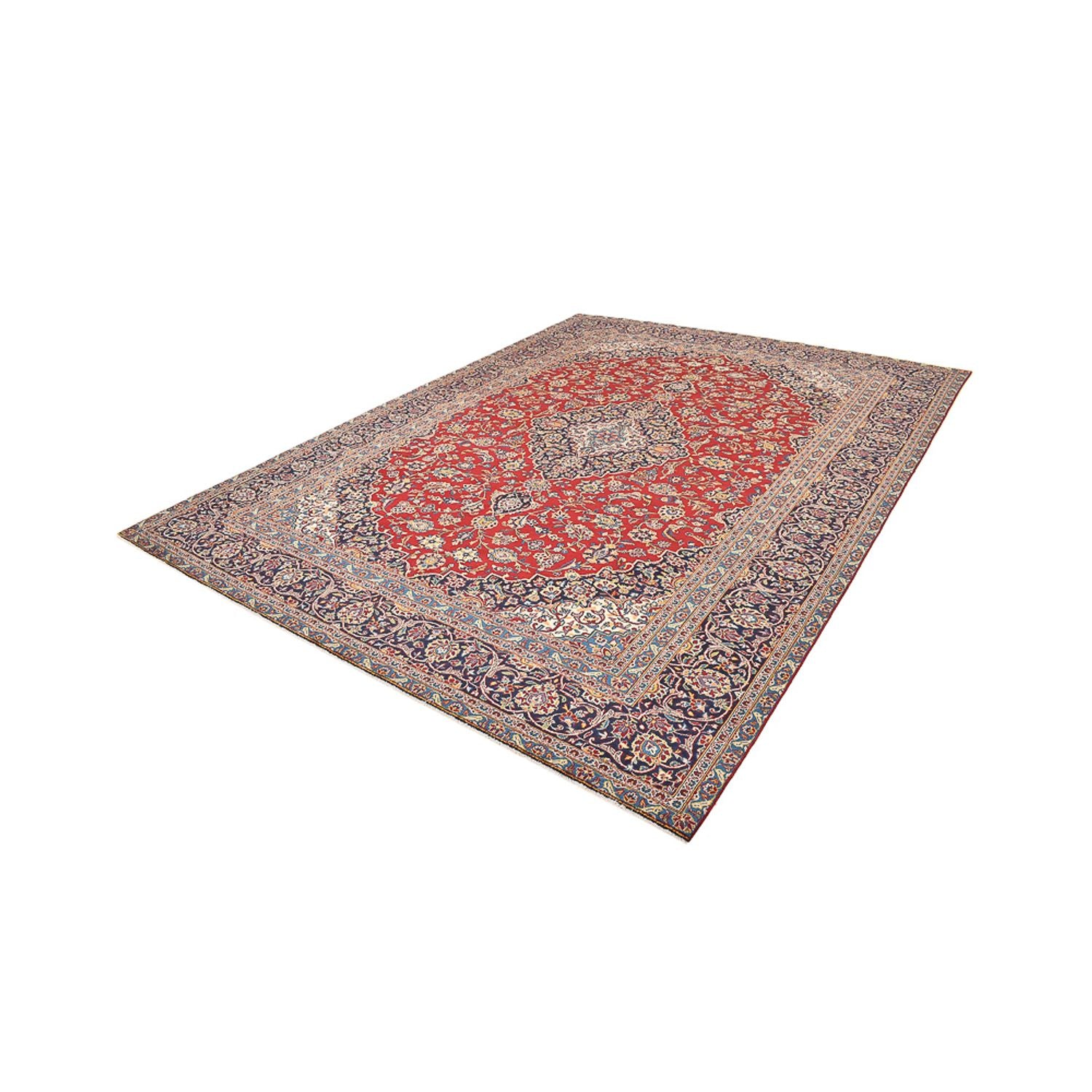 Perserteppich - Keshan - 392 x 290 cm - rot