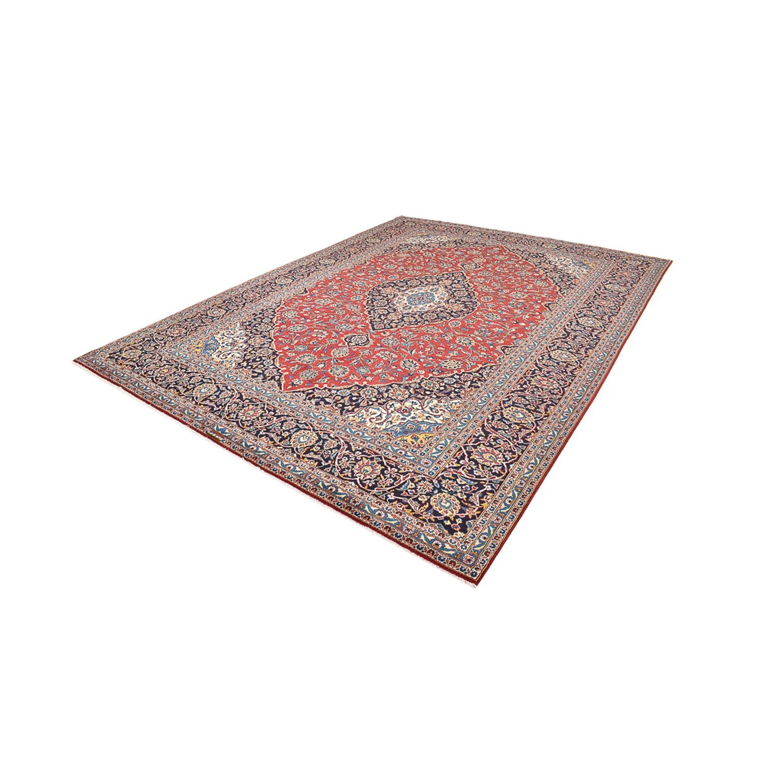 Perserteppich - Keshan - 405 x 305 cm - rot