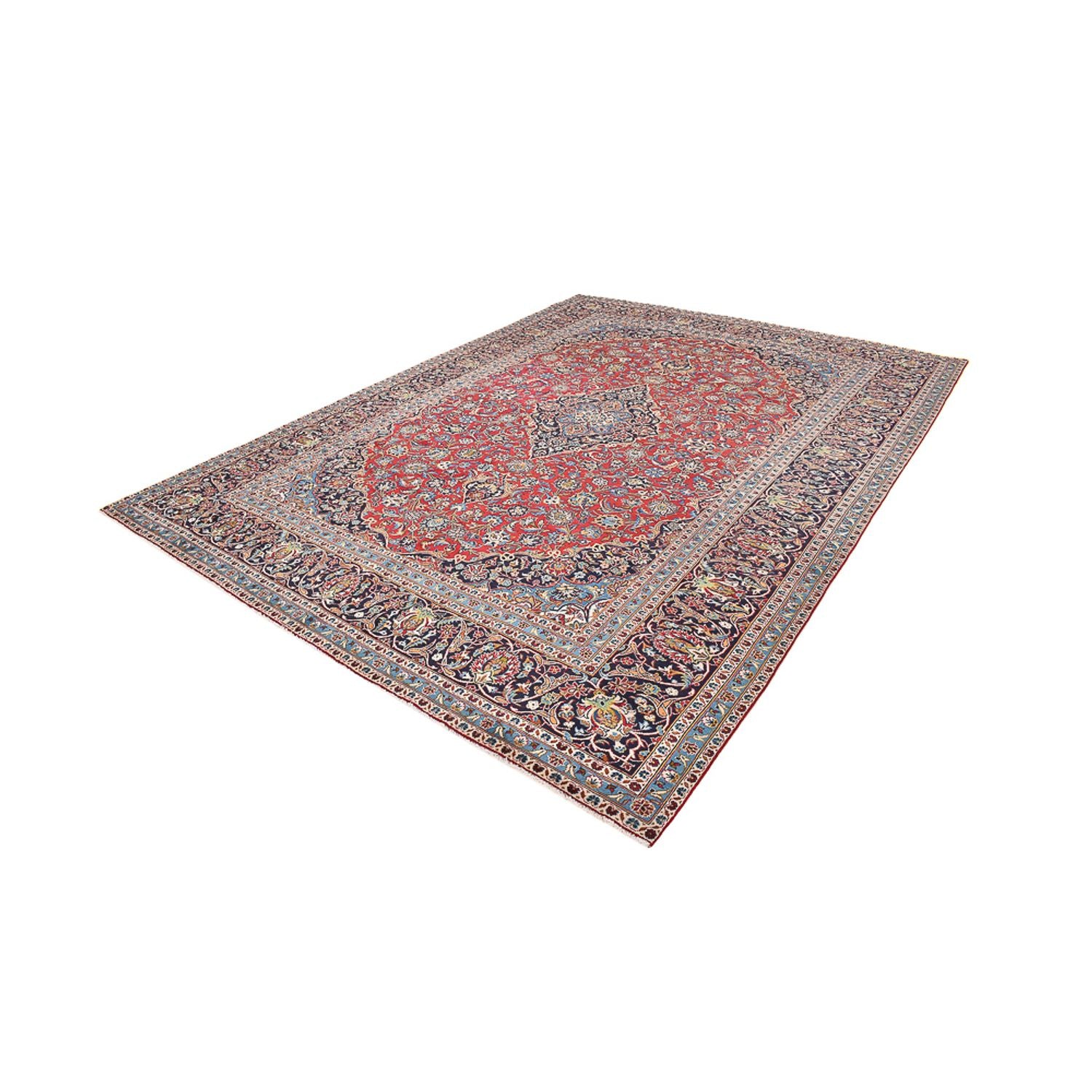 Perserteppich - Keshan - 403 x 287 cm - rot