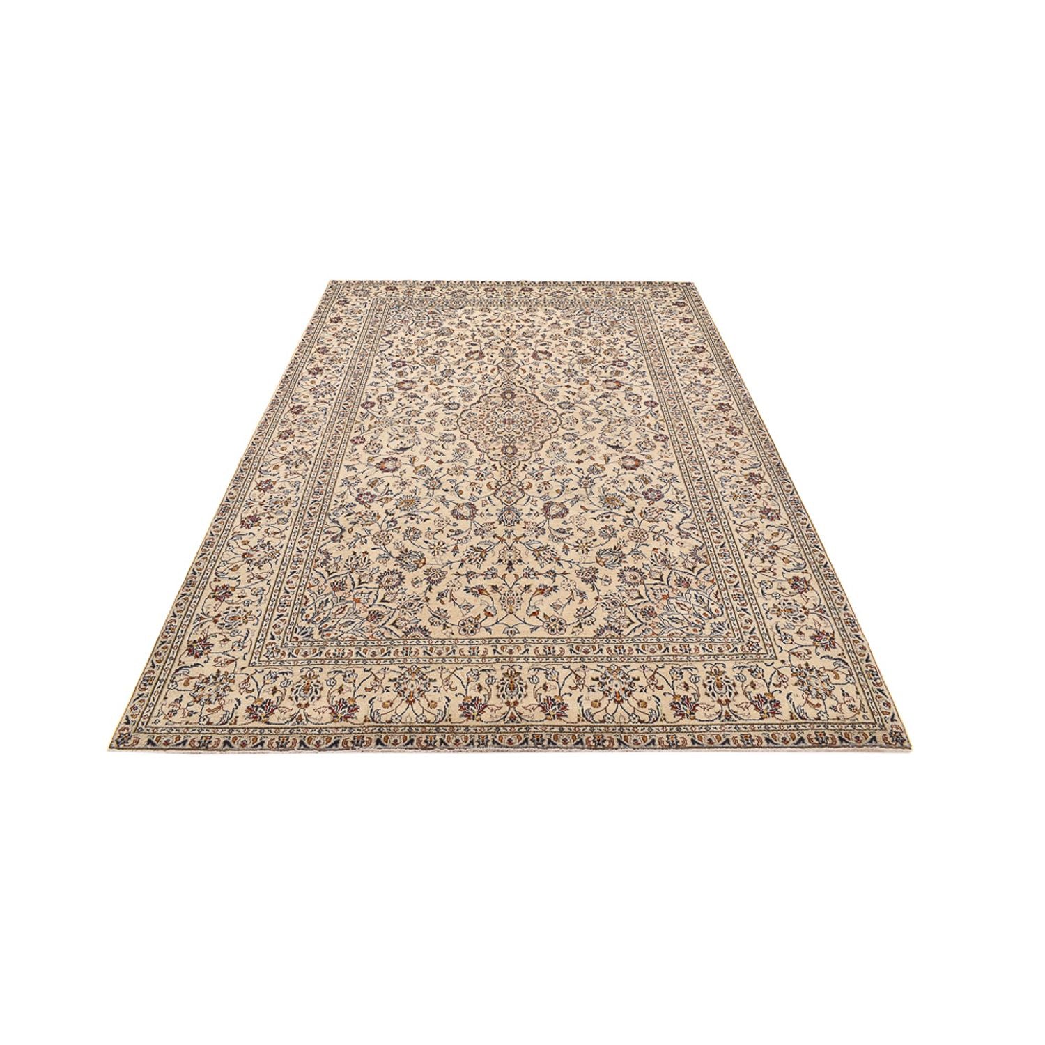 Perserteppich - Keshan - 296 x 198 cm - beige