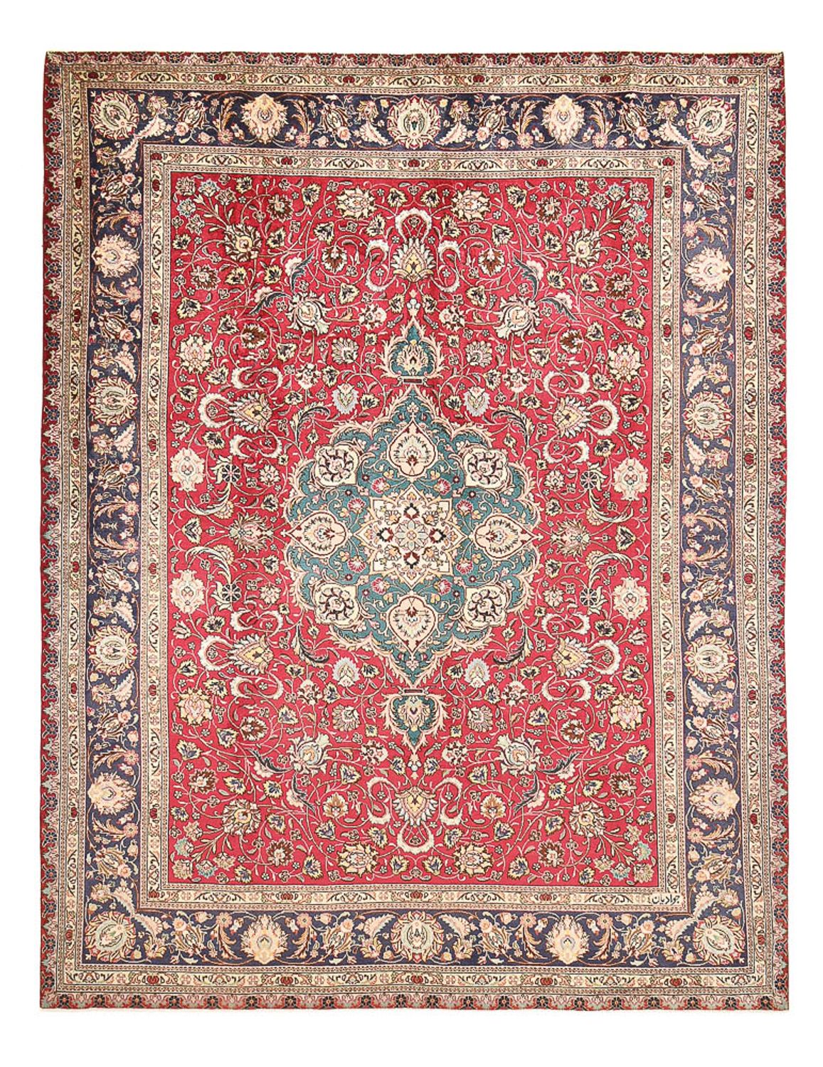 Perserteppich - Täbriz - 396 x 300 cm - rot