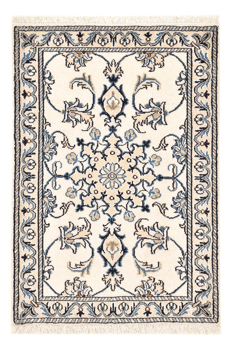 Perserteppich - Nain - 89 x 60 cm - creme