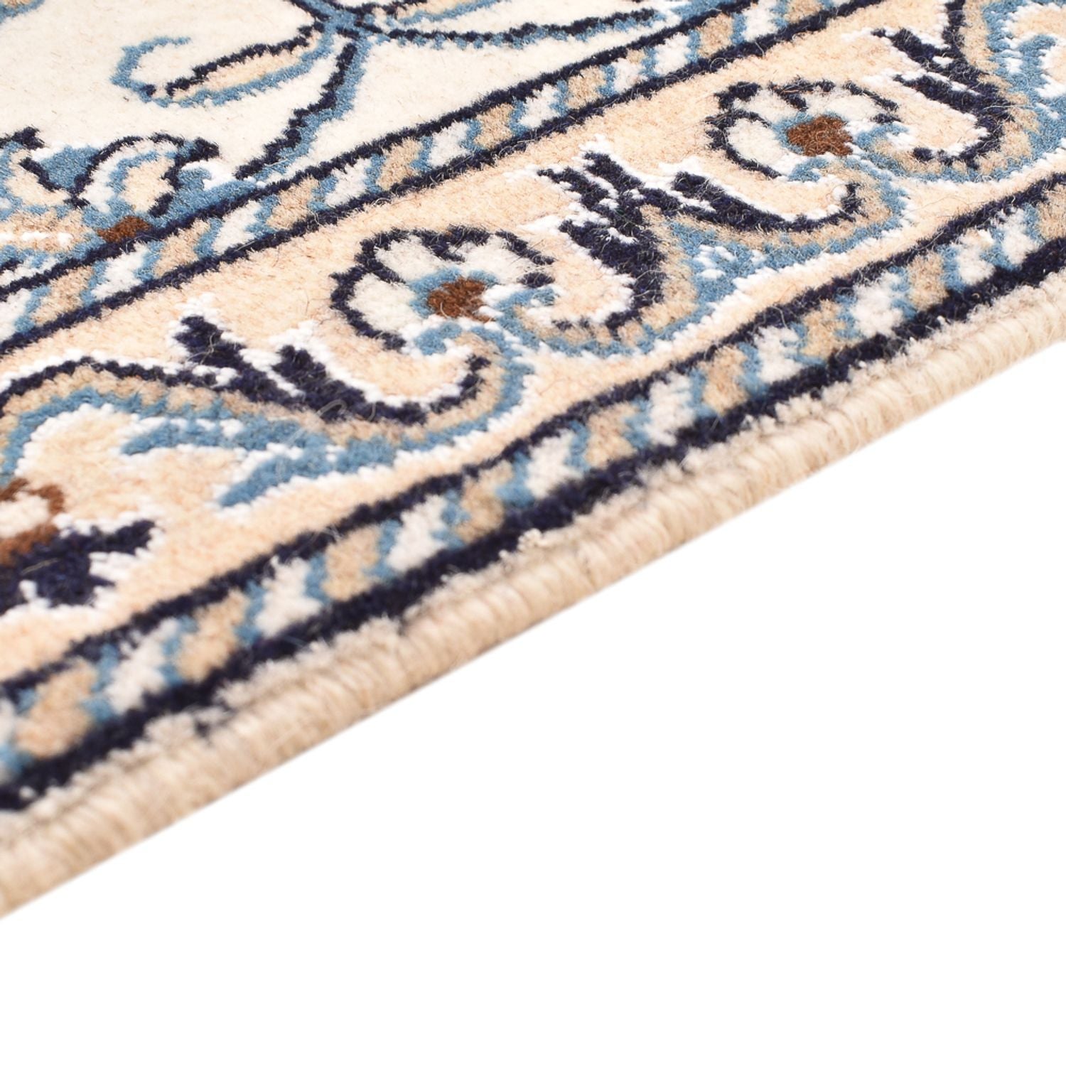 Perserteppich - Nain - 89 x 60 cm - creme