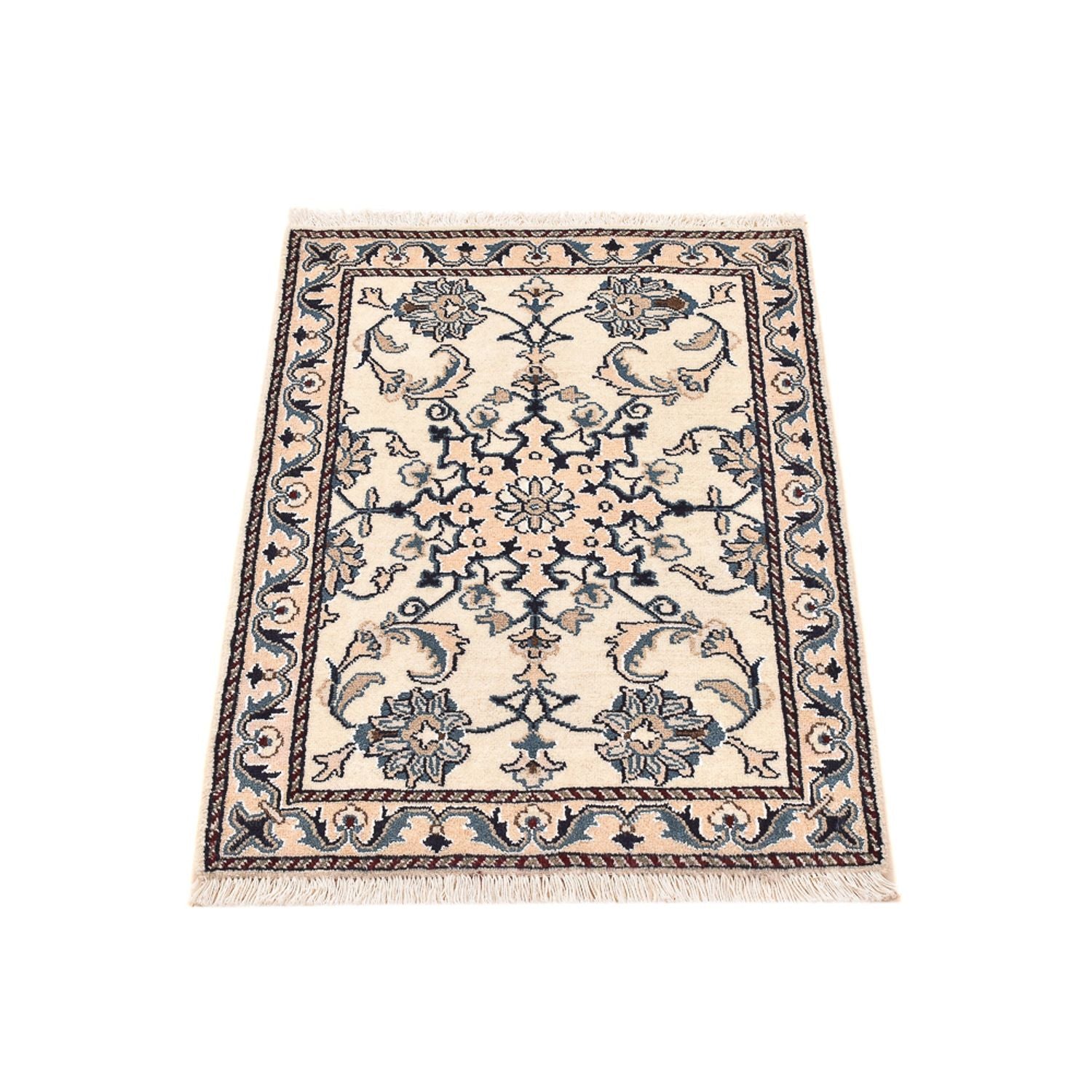 Perserteppich - Nain - 89 x 61 cm - creme