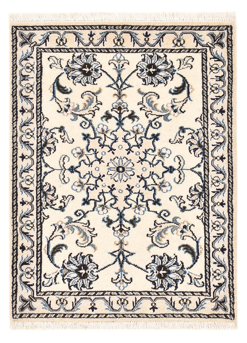 Perserteppich - Nain - 86 x 59 cm - creme