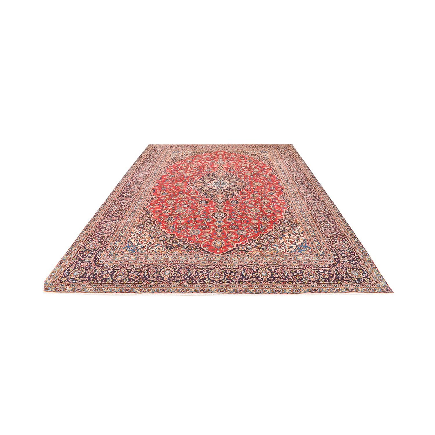 Perserteppich - Keshan - 392 x 285 cm - rot