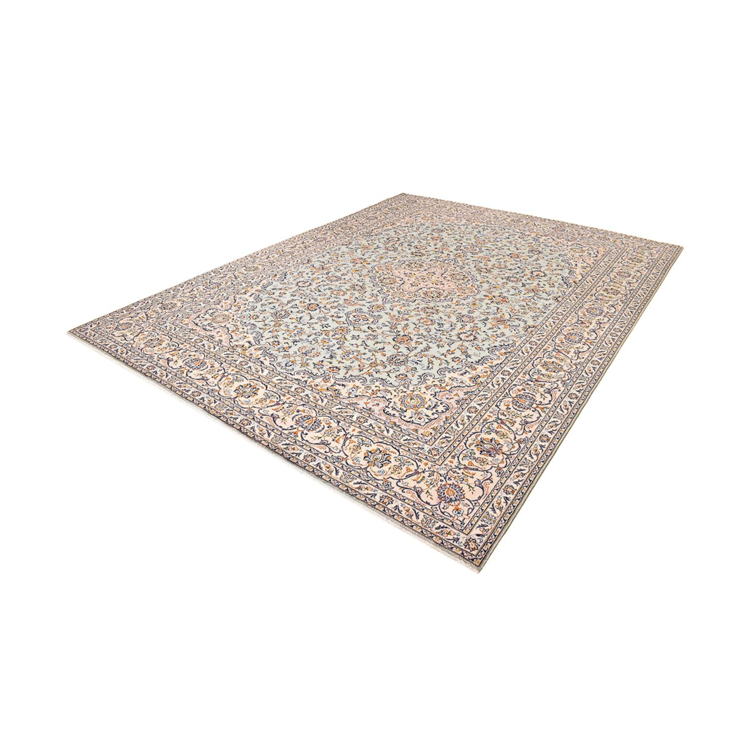 Perserteppich - Keshan - 389 x 294 cm - sand