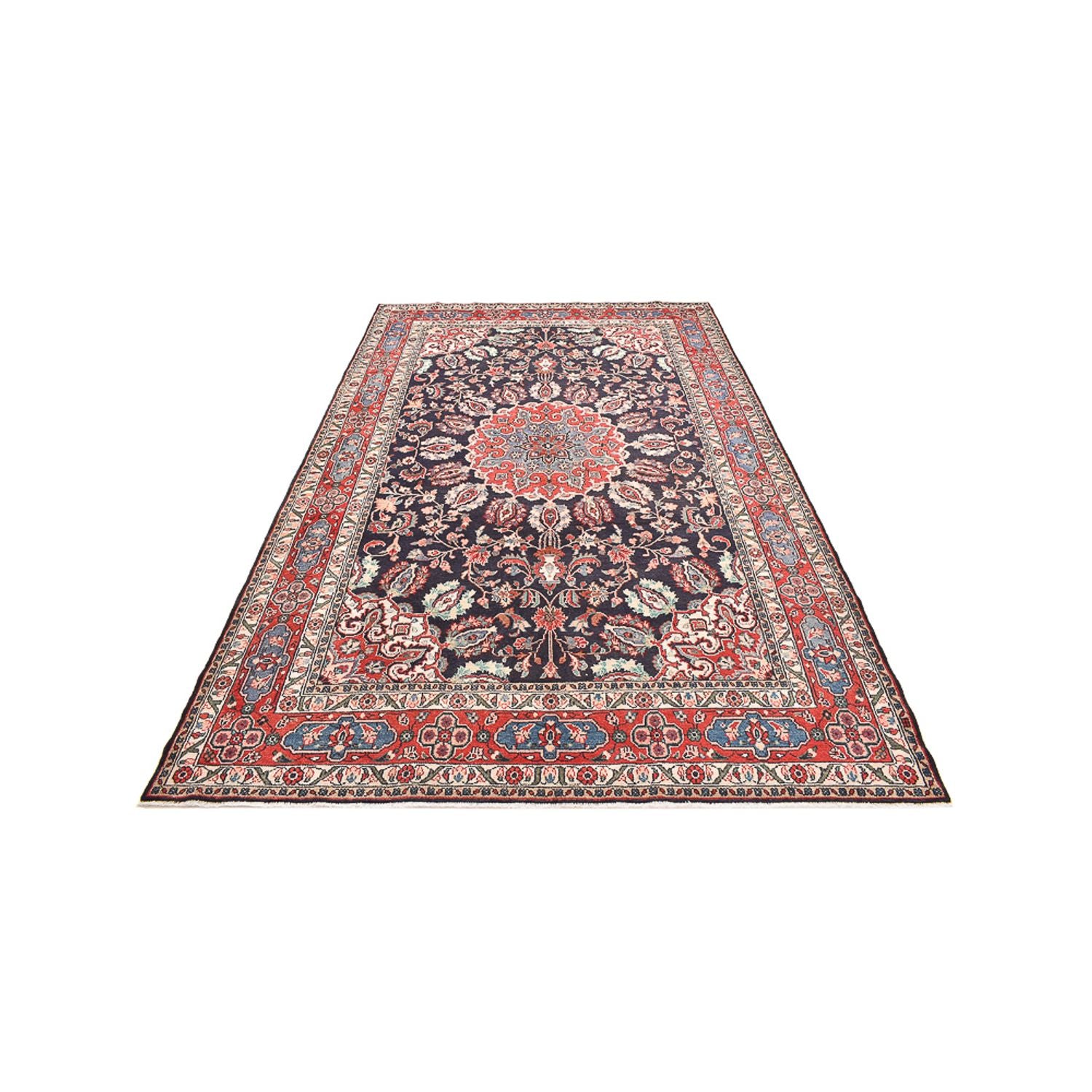 Perserteppich - Nomadic - 340 x 203 cm - dunkelrot
