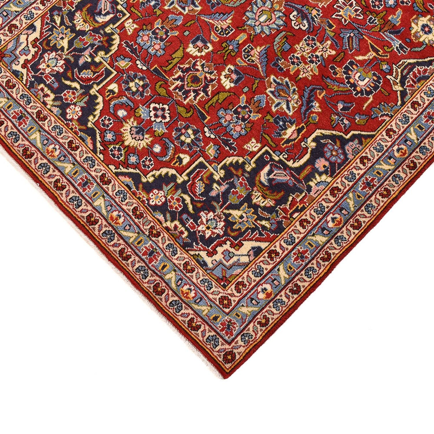 Läufer Perser - Keshan - 332 x 102 cm - rot