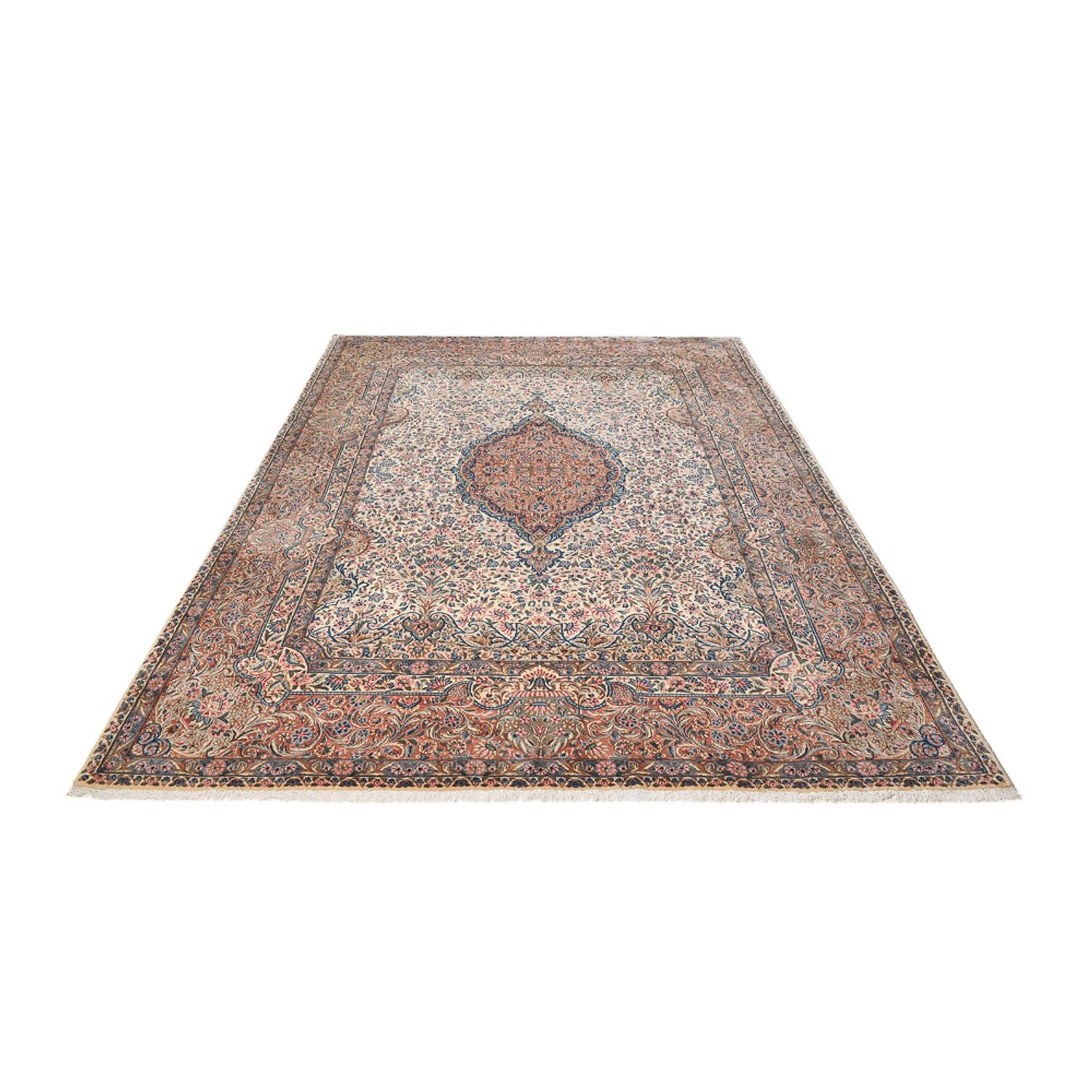 Perserteppich - Royal - 345 x 247 cm - dunkelbeige