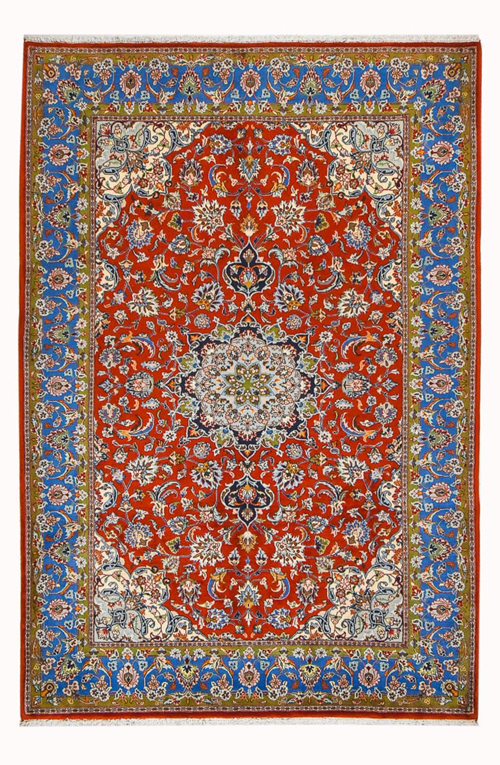 Perserteppich - Royal - Royal - 280 x 185 cm - rot