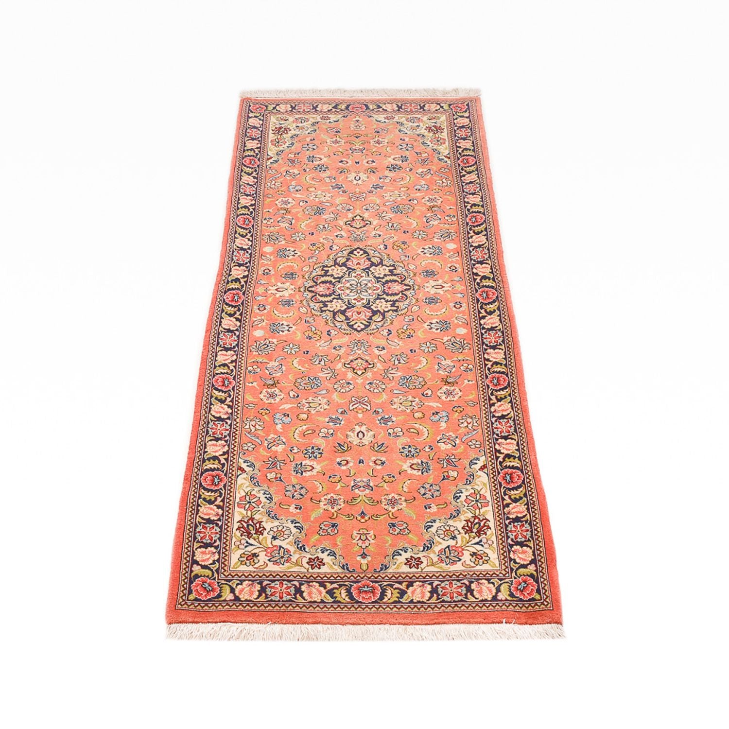 Läufer Perser - Ghom - 195 x 71 cm - orange
