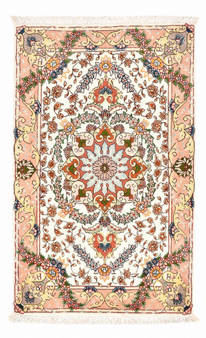 Perserteppich - Täbriz - Royal - 90 x 60 cm - mehrfarbig