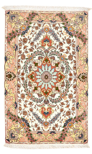 Perserteppich - Täbriz - Royal - 90 x 60 cm - mehrfarbig