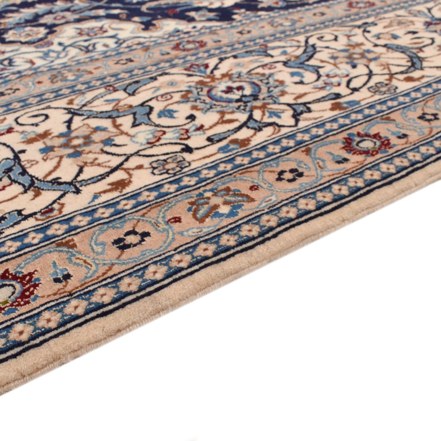 Perserteppich - Nain - Premium - 314 x 200 cm - dunkelblau