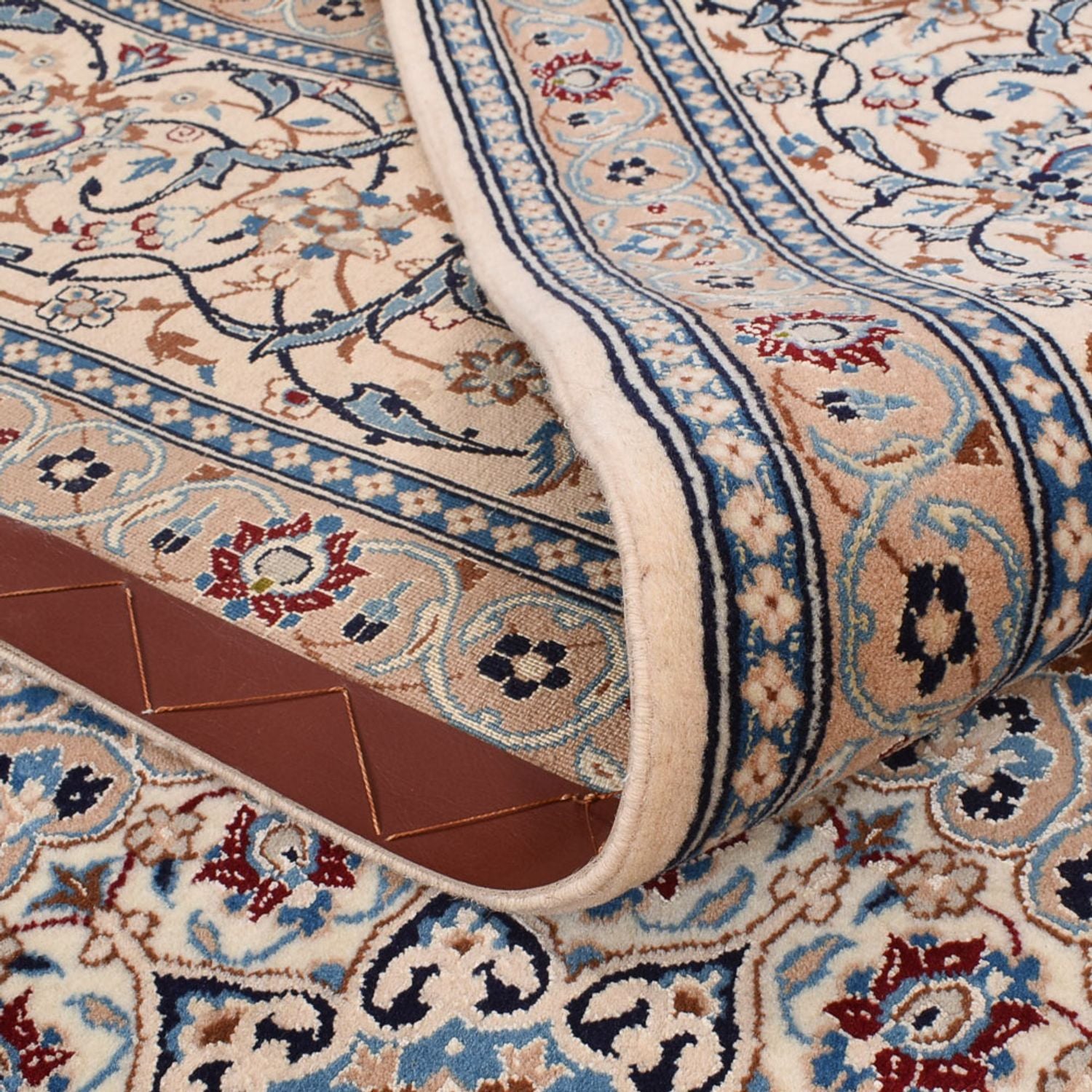 Perserteppich - Nain - Premium - 314 x 200 cm - dunkelblau