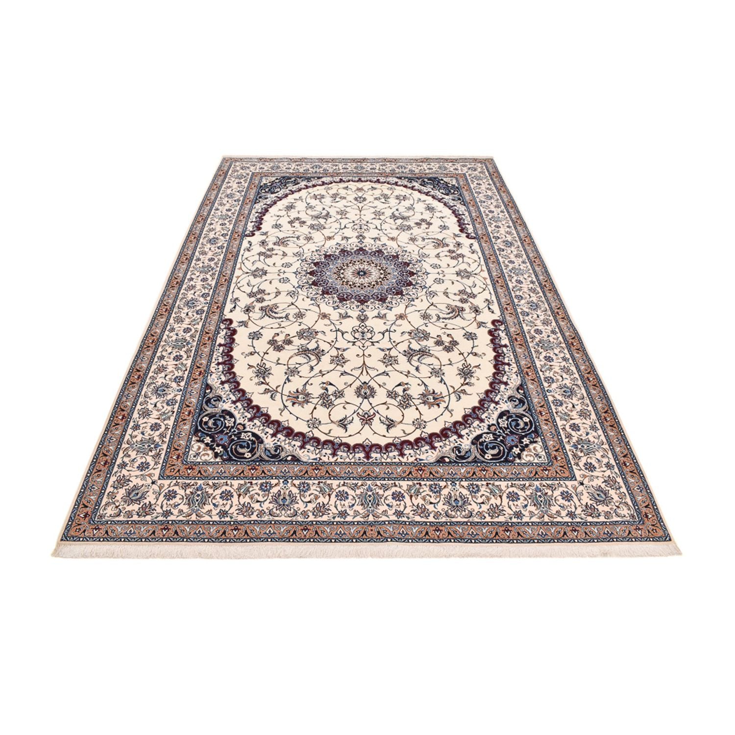 Perserteppich - Nain - Premium - 321 x 210 cm - creme