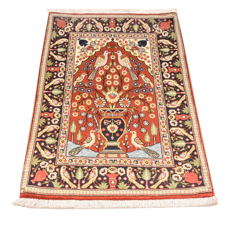 Perserteppich - Ghom - 105 x 60 cm - mehrfarbig