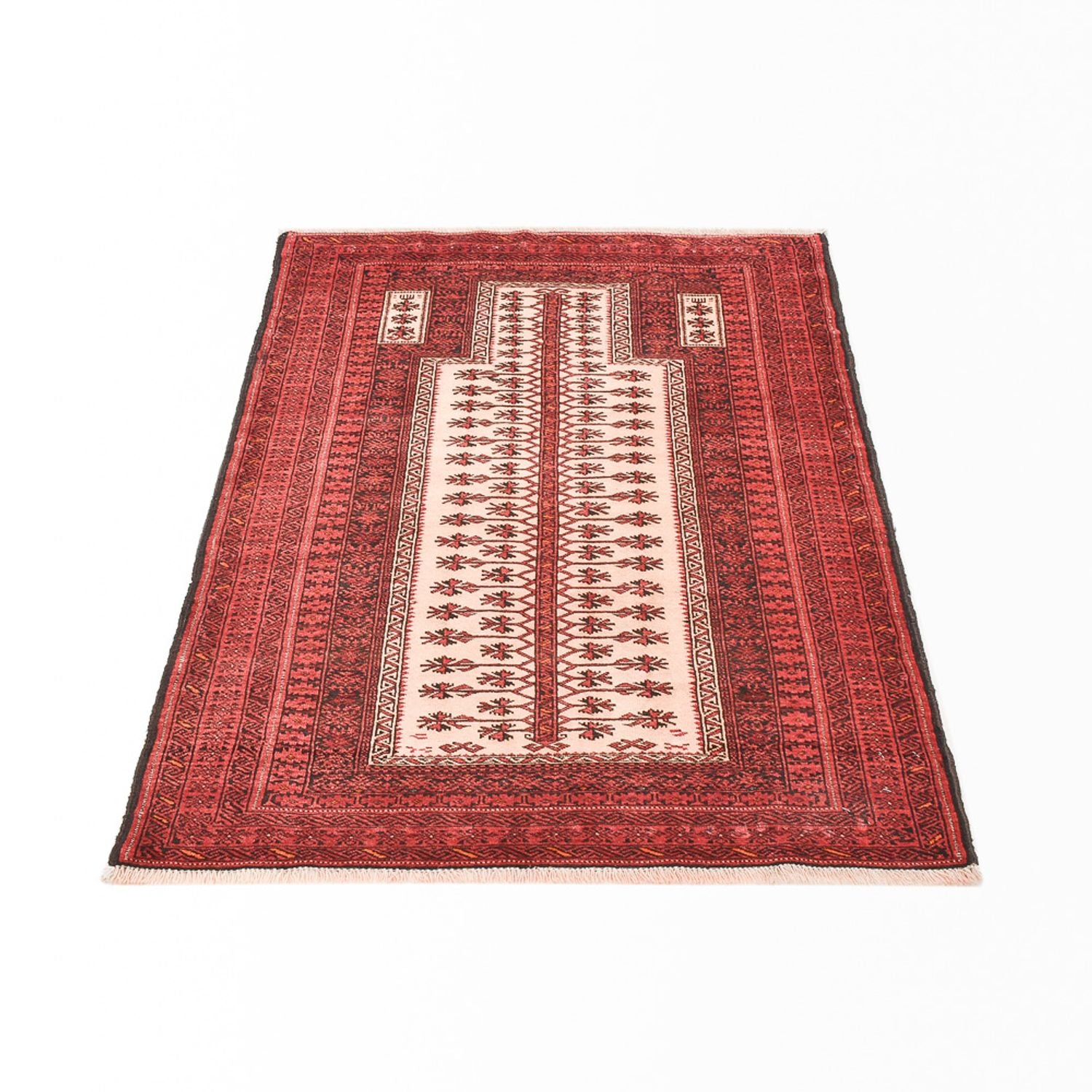 Belutsch Teppich - 143 x 102 cm - rot