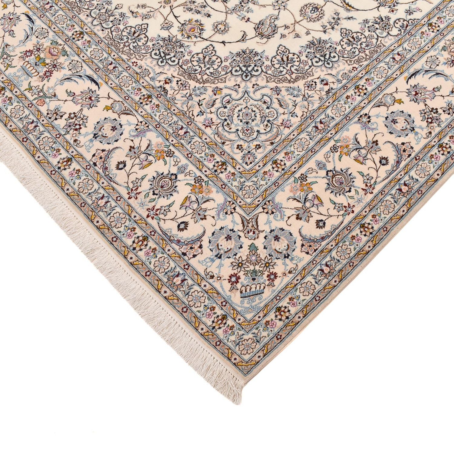 Perserteppich - Nain - Premium - 295 x 200 cm - creme