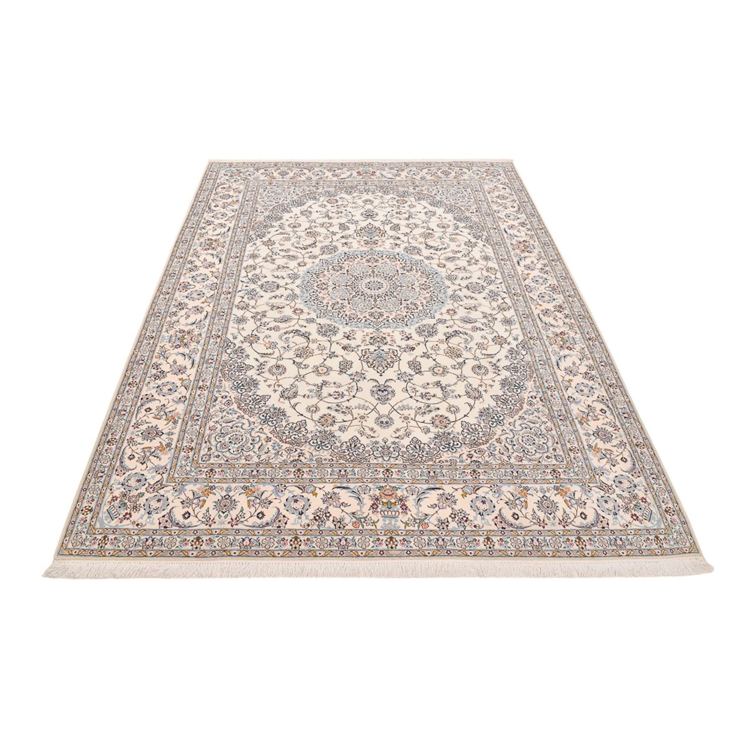 Perserteppich - Nain - Premium - 295 x 200 cm - creme