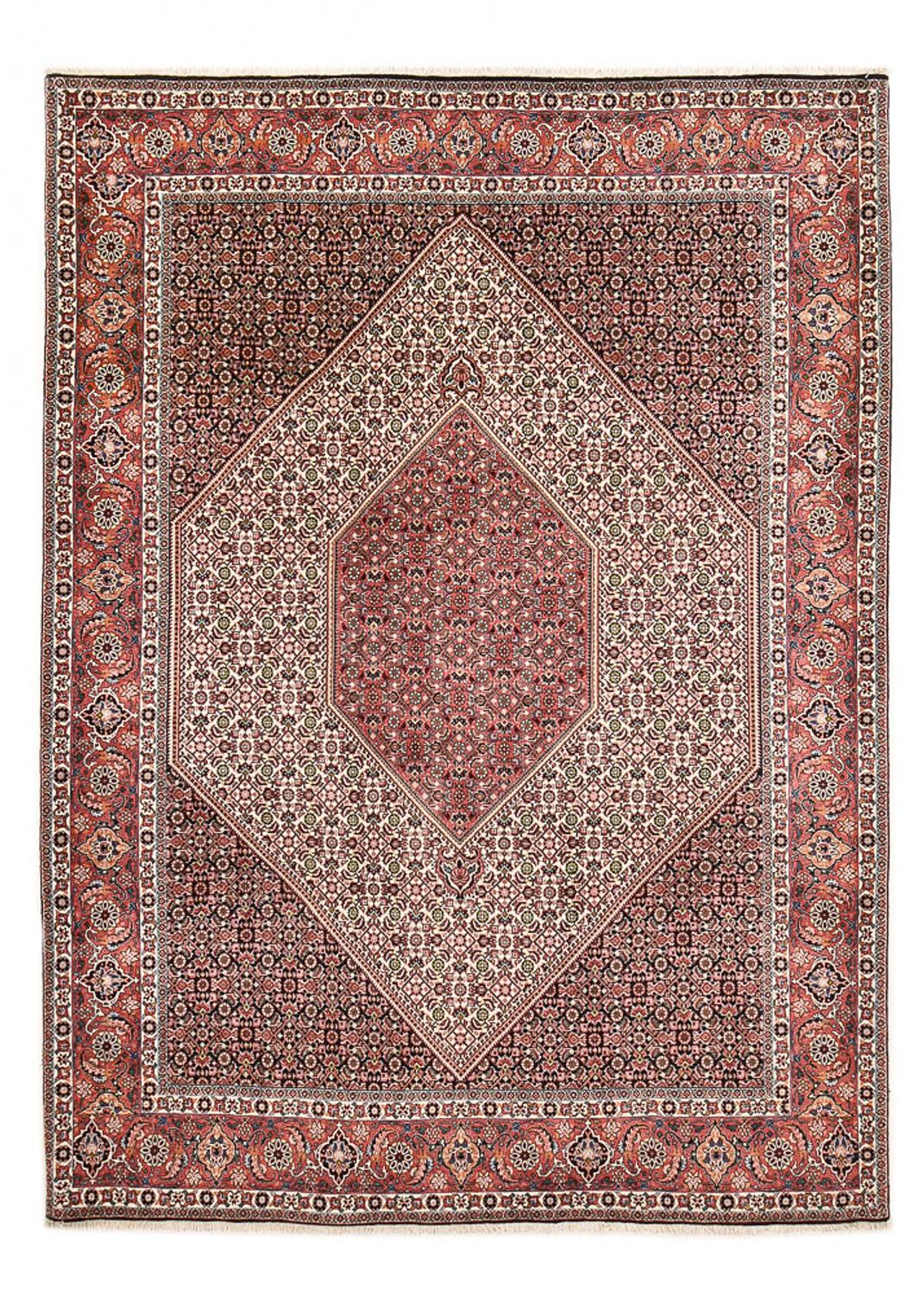 Perserteppich - Bidjar - 285 x 202 cm - rost