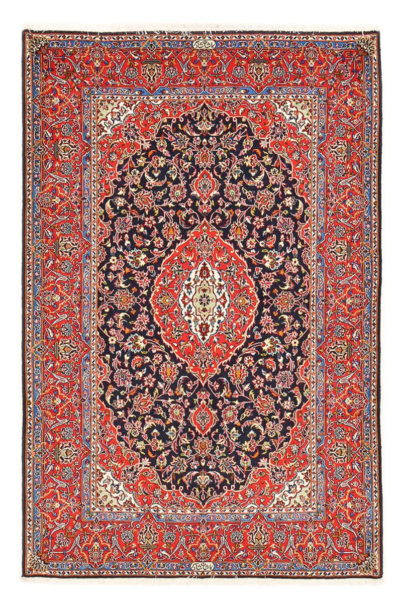 Perserteppich - Keshan - 217 x 143 cm - dunkelblau