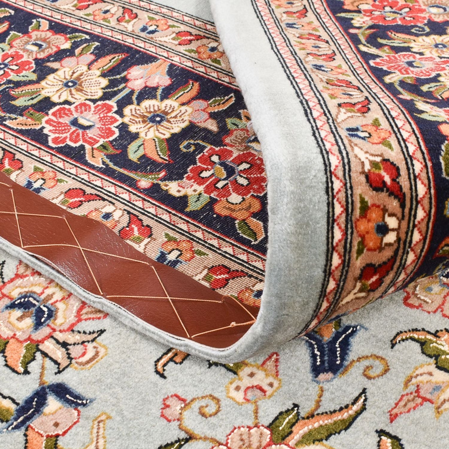 Perserteppich - Ghom - Royal - 215 x 138 cm - hellbeige