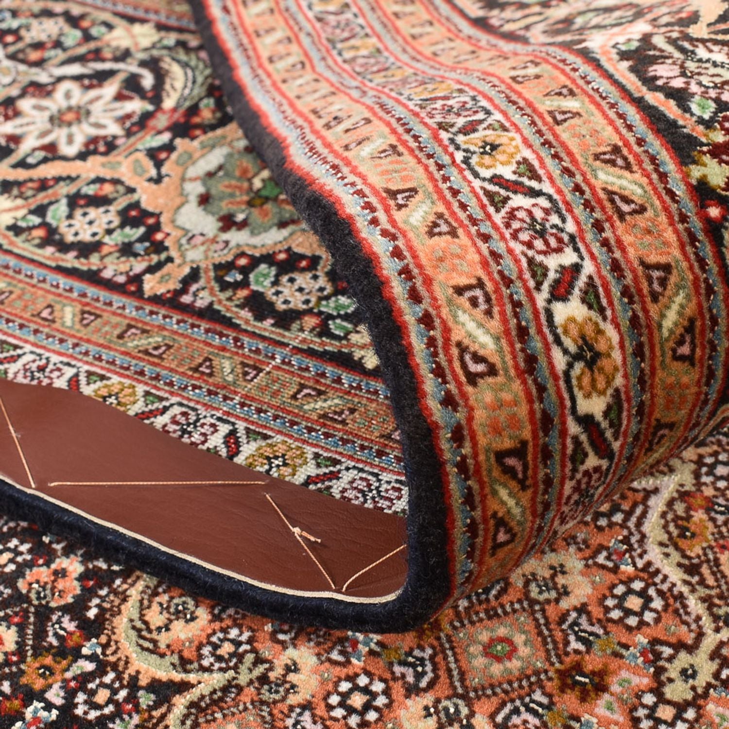 Perserteppich - Täbriz - Royal - 303 x 203 cm - dunkelbeige