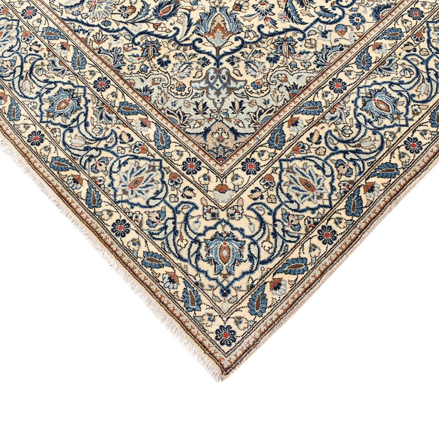 Perserteppich - Keshan - 315 x 203 cm - beige